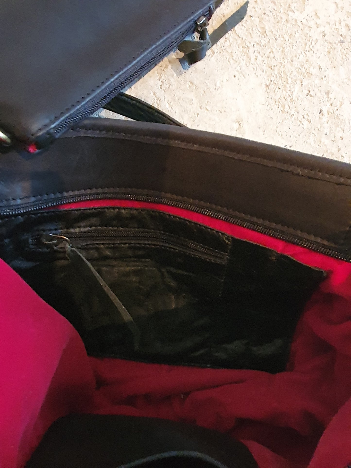 leather & fabric bags VONNY