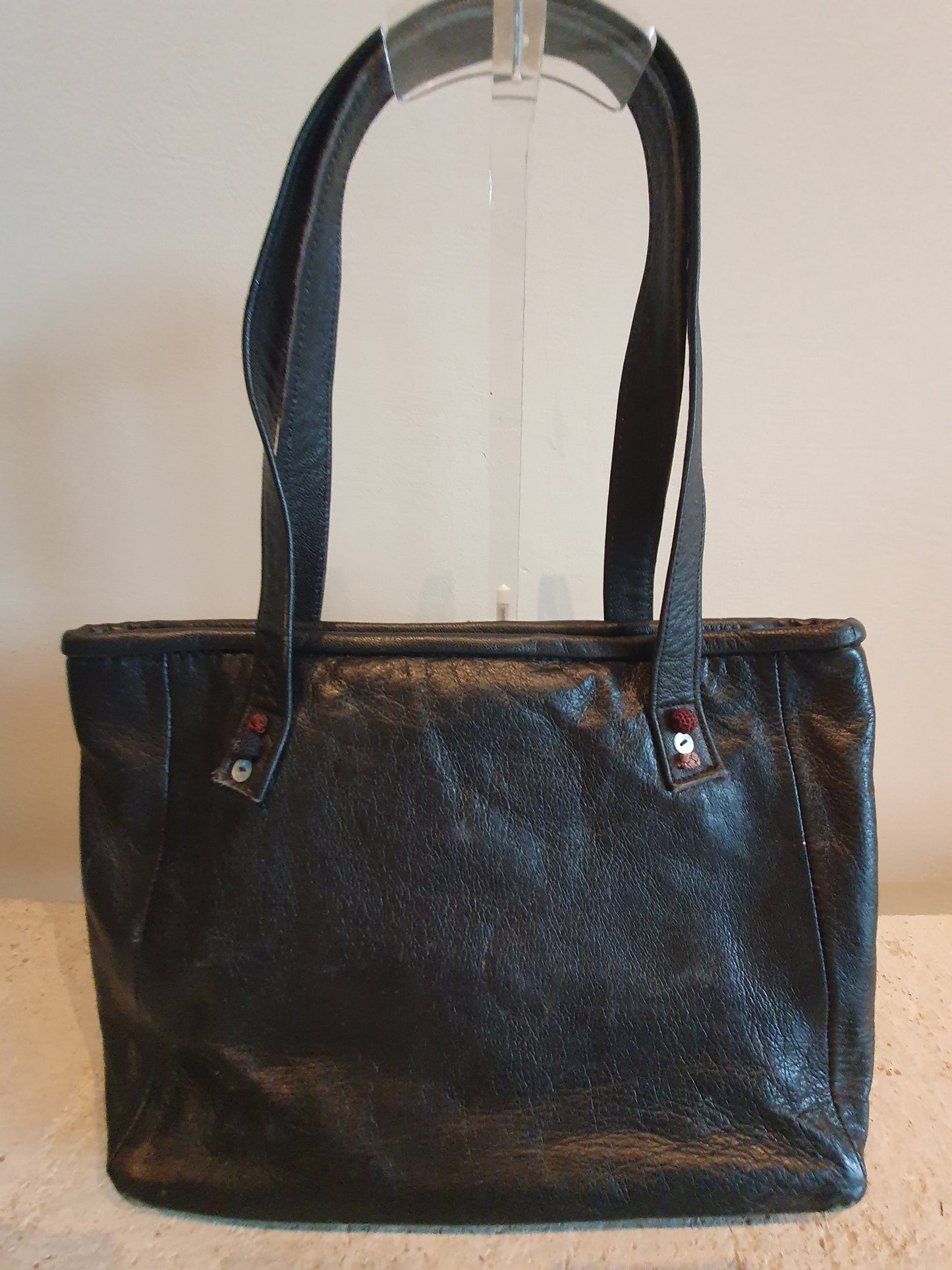 leather &fabric bags ROSITA