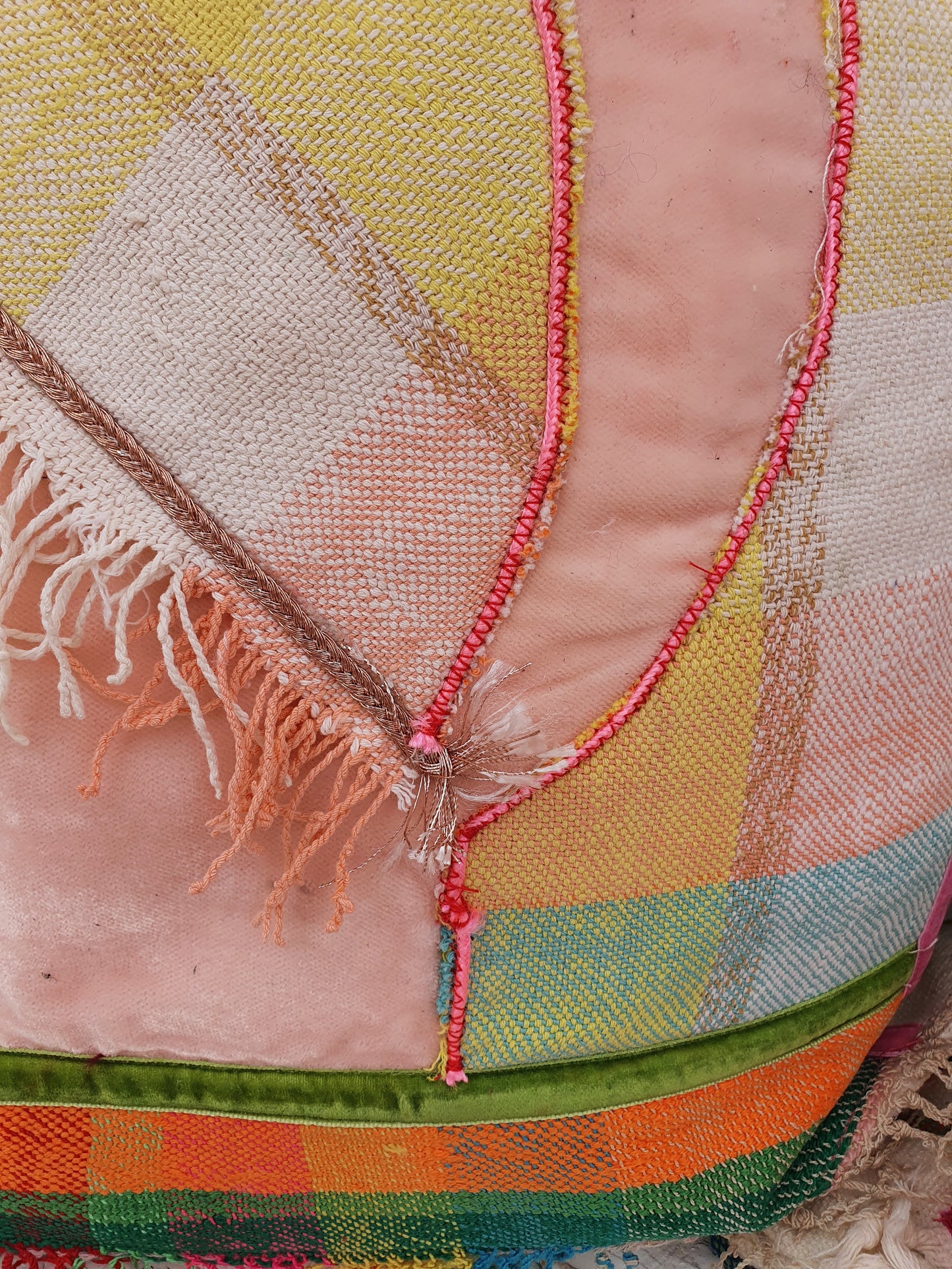 Cushion cover CAROLINE patchwork
