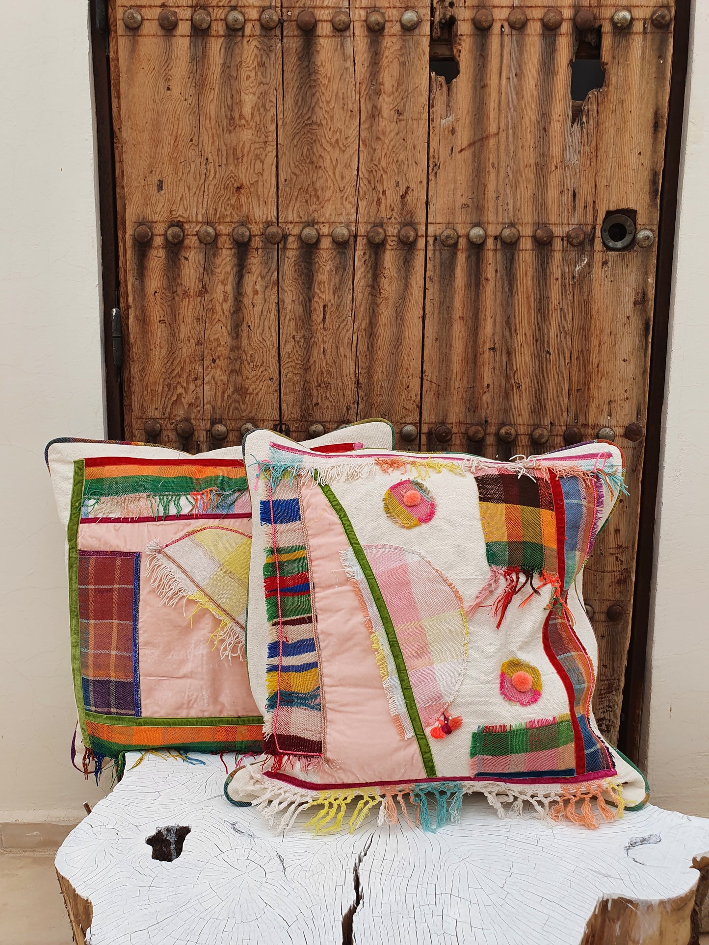 Cushion cover CAROLINE patchwork
