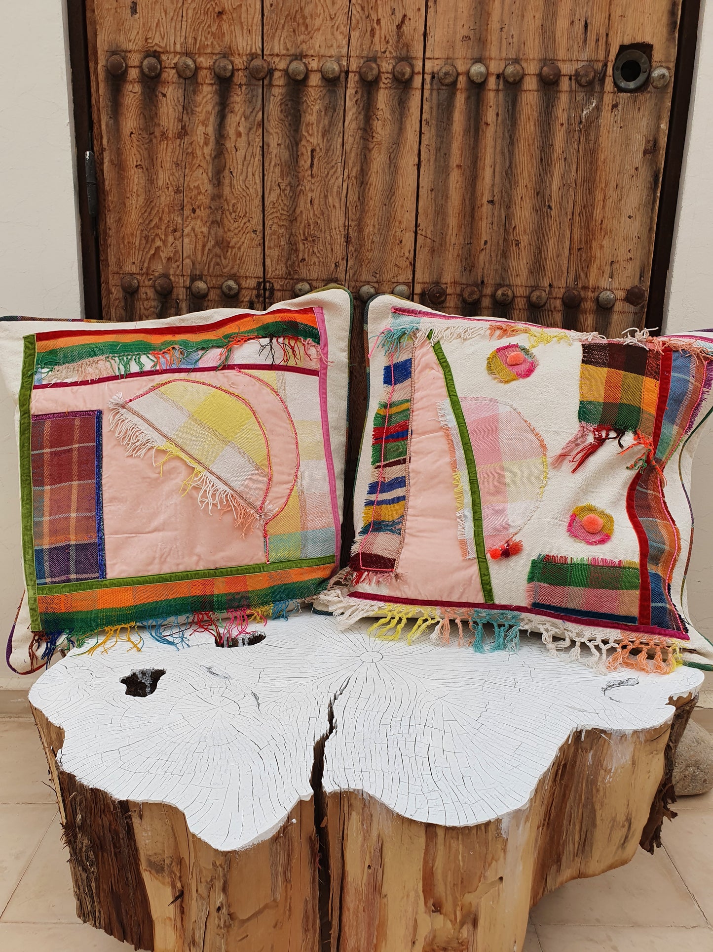 Cushion cover CAROLINE patchwork