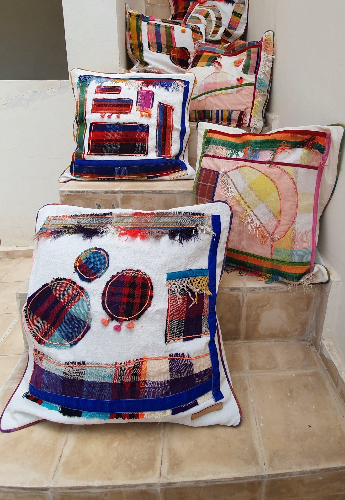 Cushion cover CAROLINE patchwork
