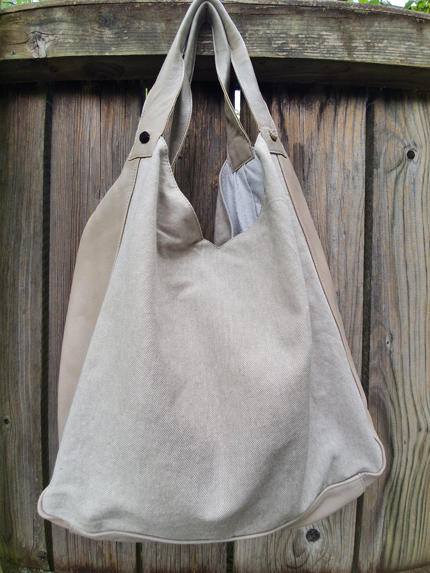 leather & fabric bags JUSTINE