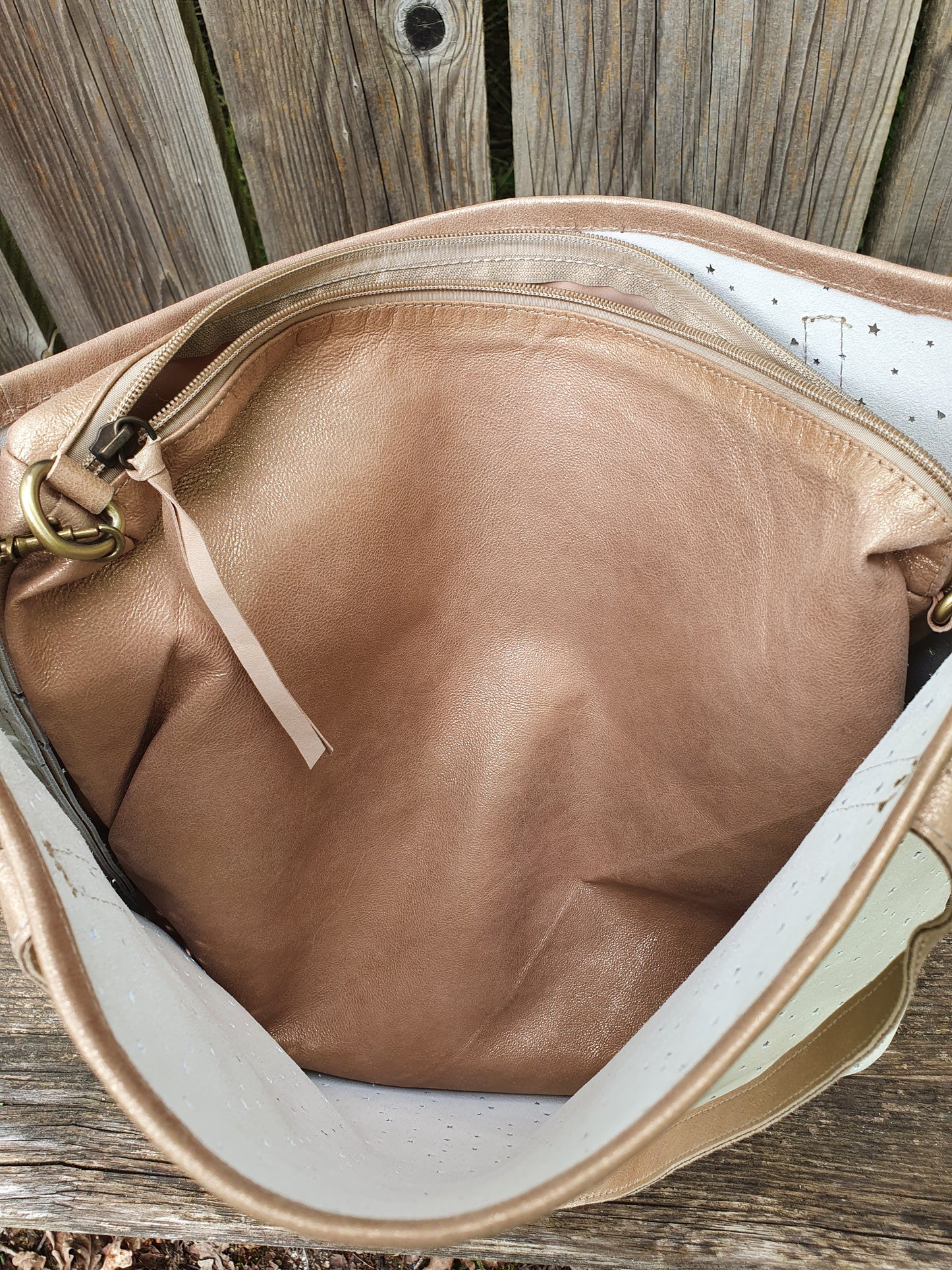 leather & fabric bags PATTY