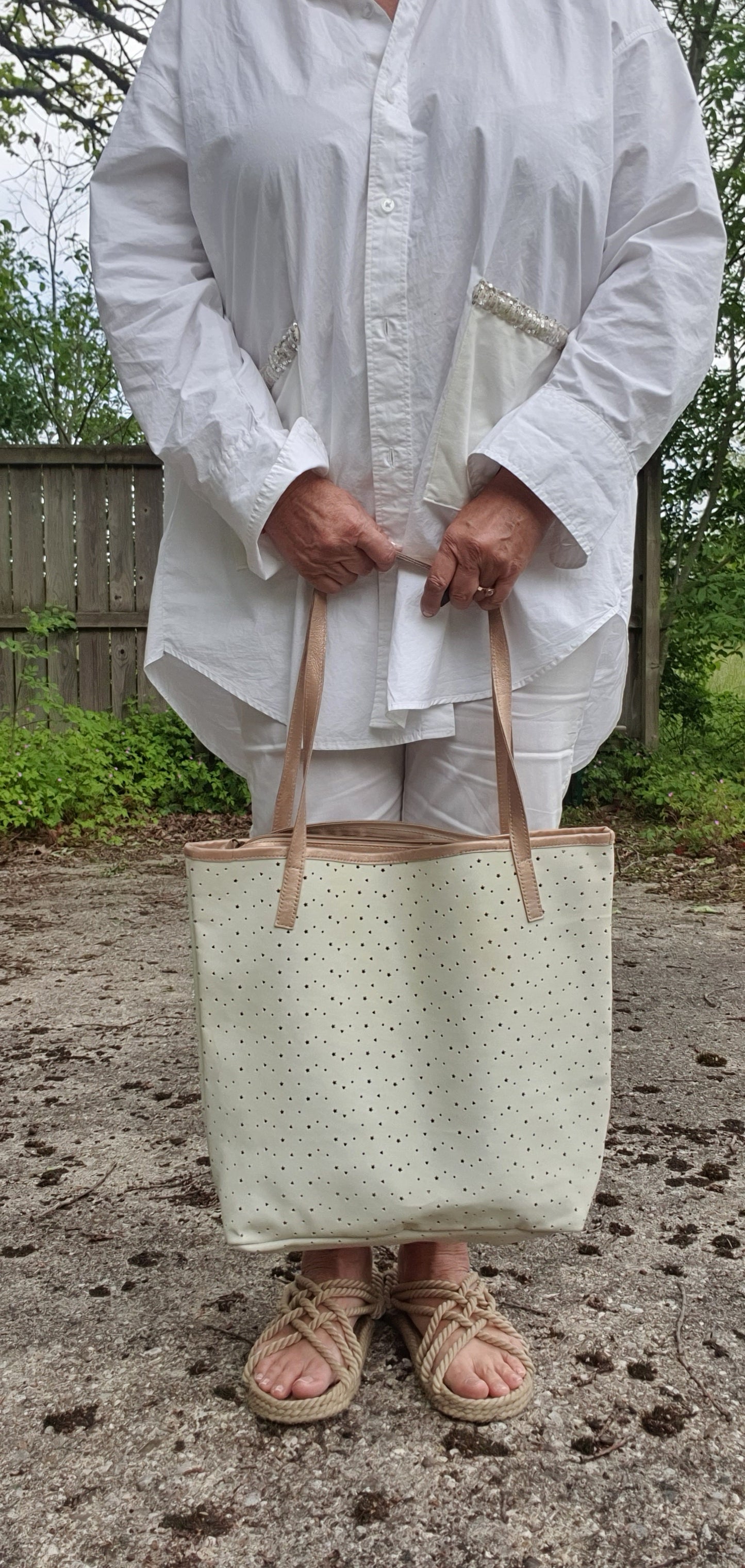 leather & fabric bags PATTY
