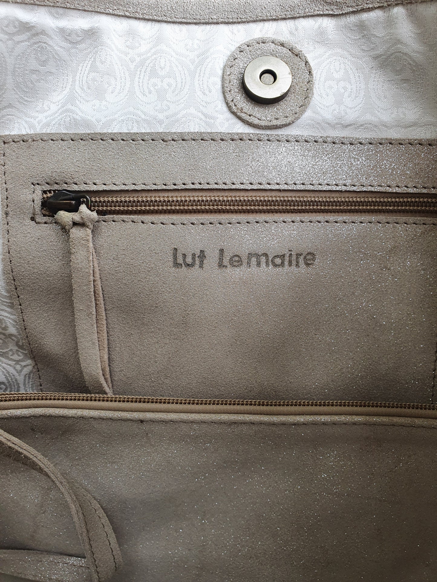 Leather & fabric bags NINA