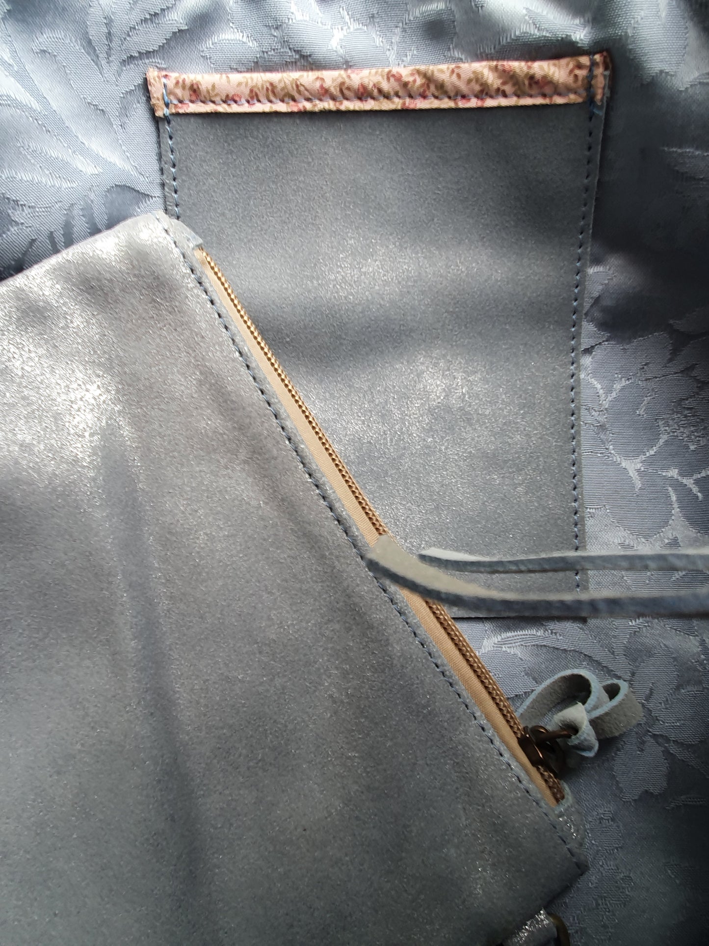 Leather & fabric bags JOLIEN