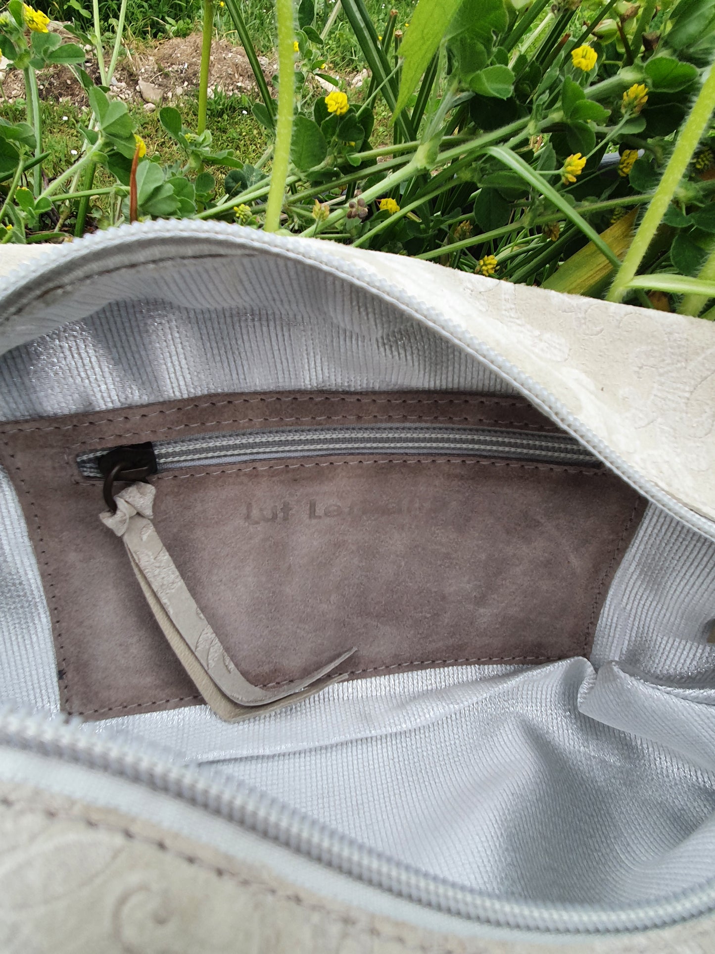 Leather pochette KATHY