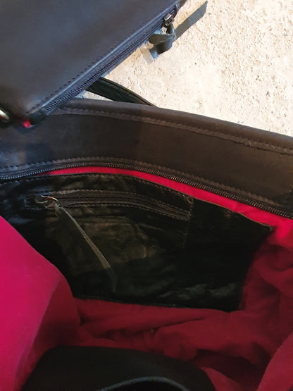 leather & fabric bags VONNY