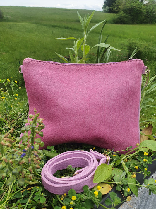 Leather pochette CHANTAL