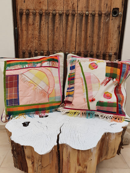 Cushion cover CAROLINE patchwork