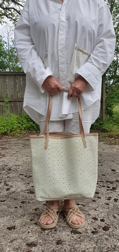 leather & fabric bags PATTY