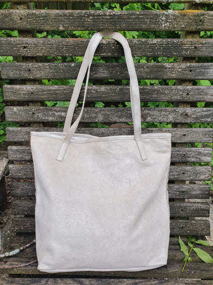 Leather & fabric bags NINA