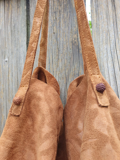 Leather & fabric bags LYNN