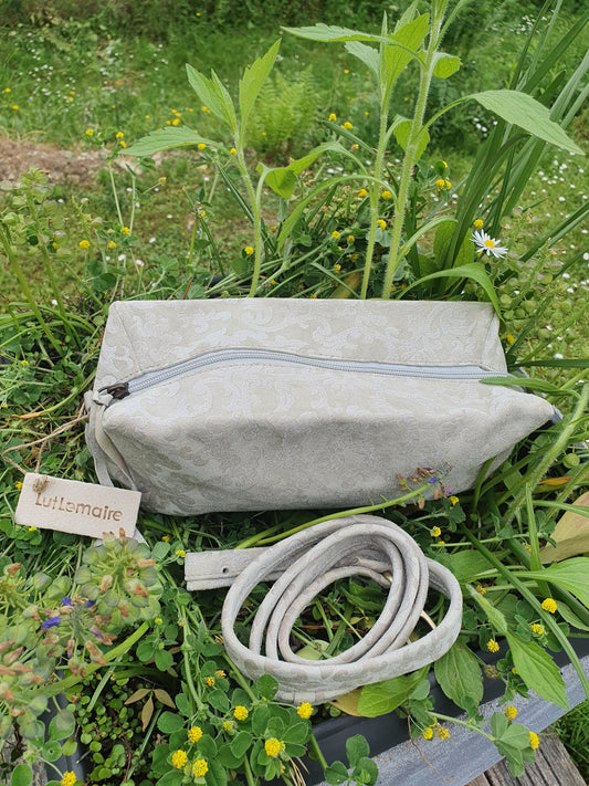 Leather pochette KATHY