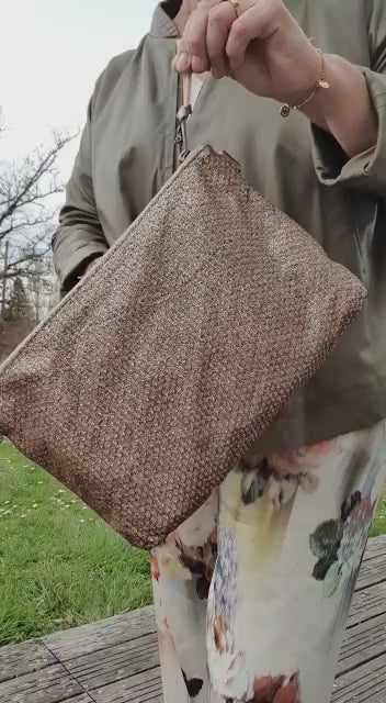 Leather Pochette CHRISTINE